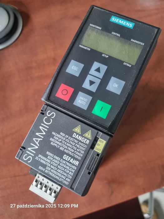 Falownik Sinamics G120C USS/MB moc 1,1kW