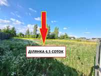 Продам земельну ділянку 6,5 соток під забудову, АСФАЛЬТ, с. Нове