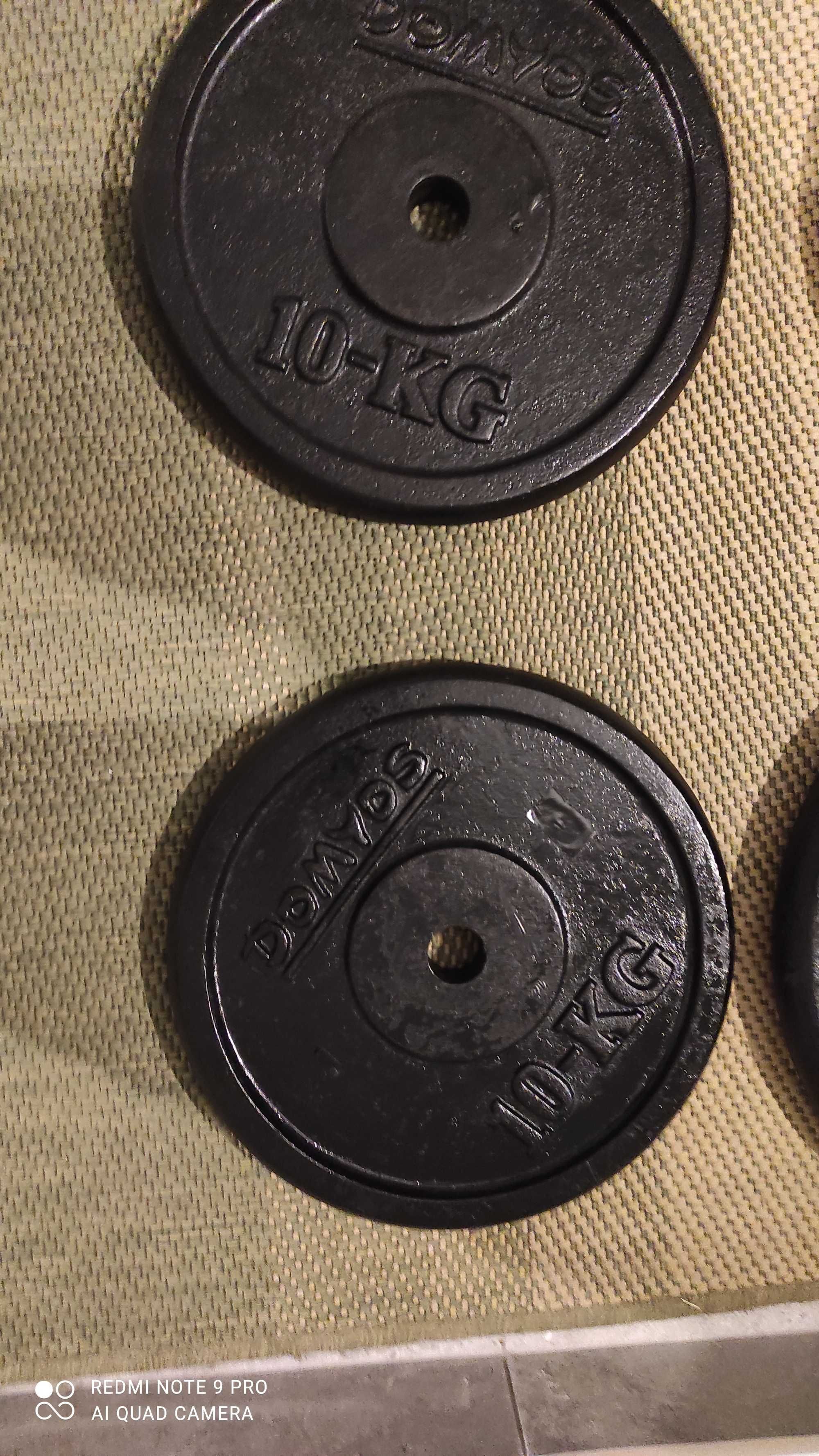 Pesos/malhas de musculação domyos