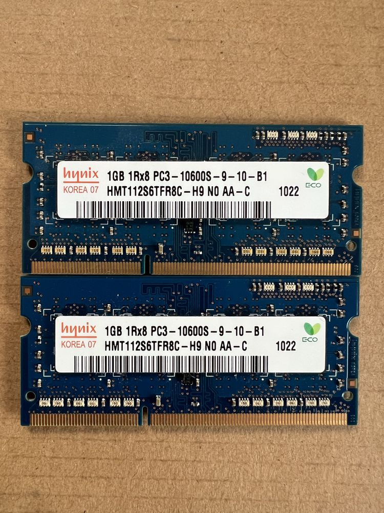 Pamięć RAM Hynix 2 x 1GB HMT112S6TFR8C