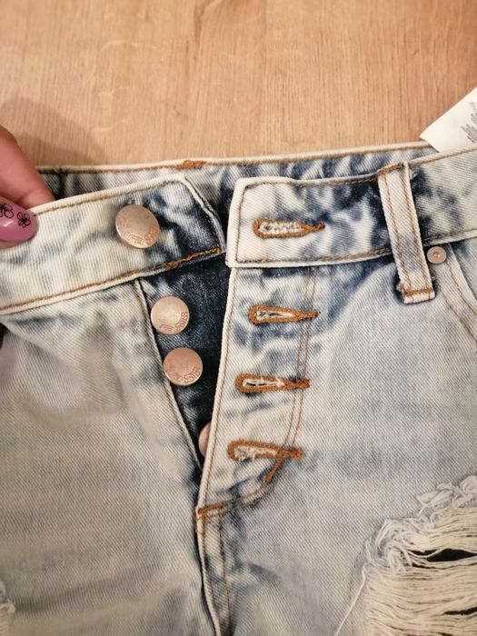 Szorty damskie, spodenki, jeans, FbSister, Xs