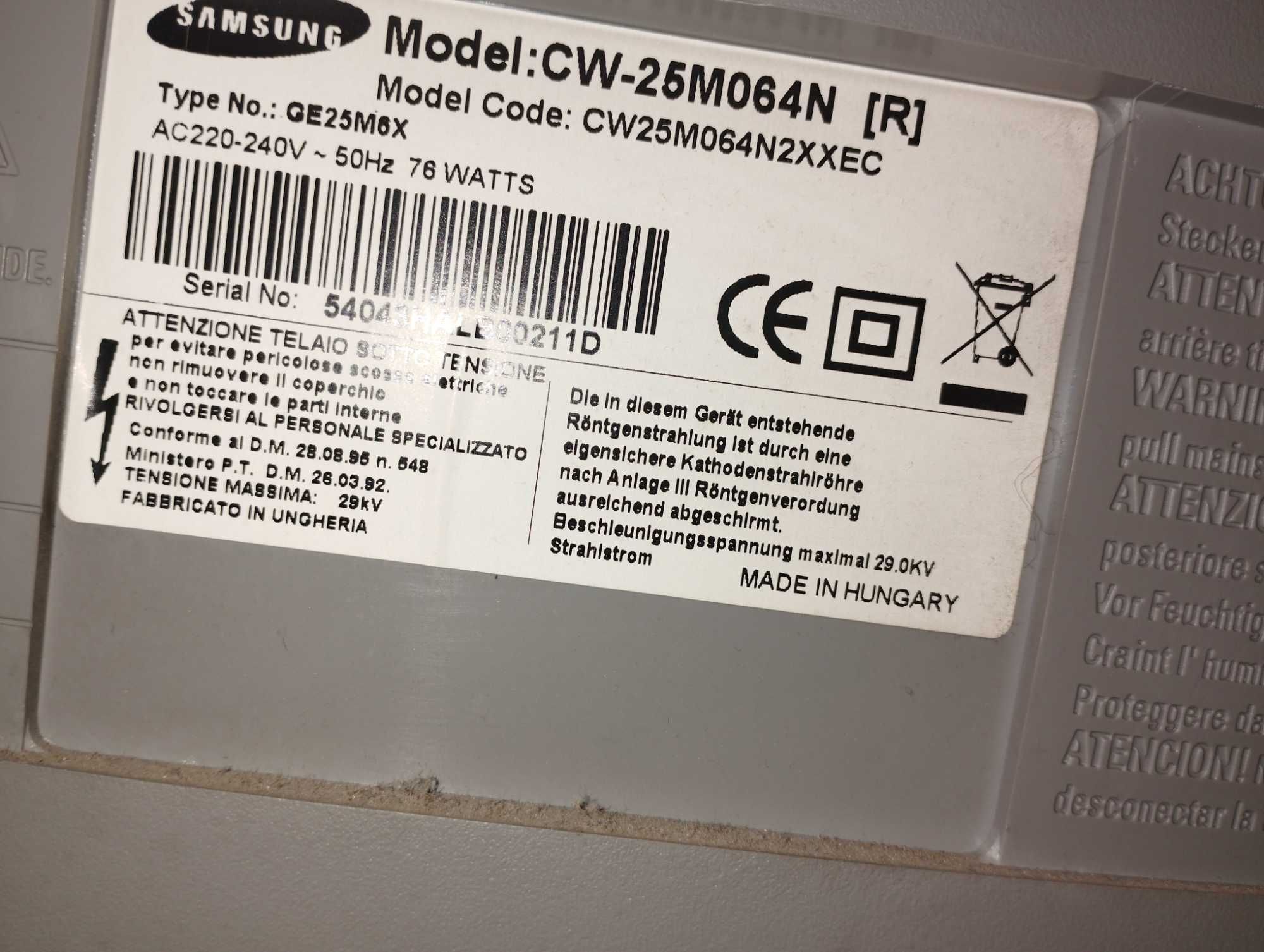 Телевізор Samsung CW-25mo64n