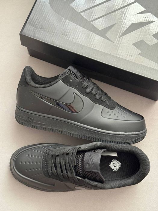 Кросівки Nike Air Force 1 “Foamposite” black