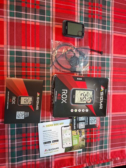 Licznik rowerowy SIGMA Rox 4.0 Czarny