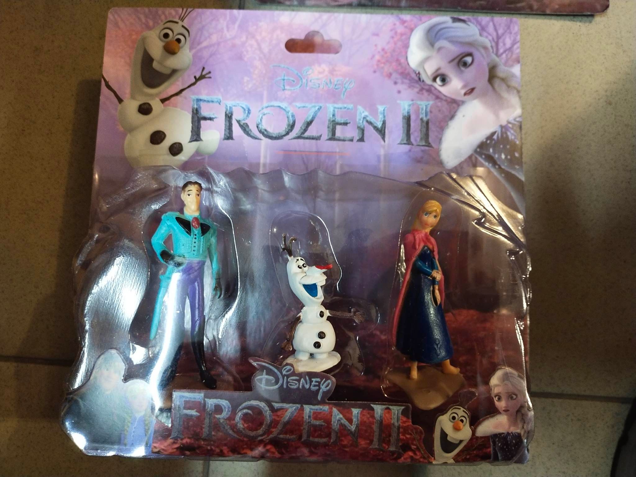 Zestaw Figurki Kraina Lodu 2 Frozen 3 Szt.elza