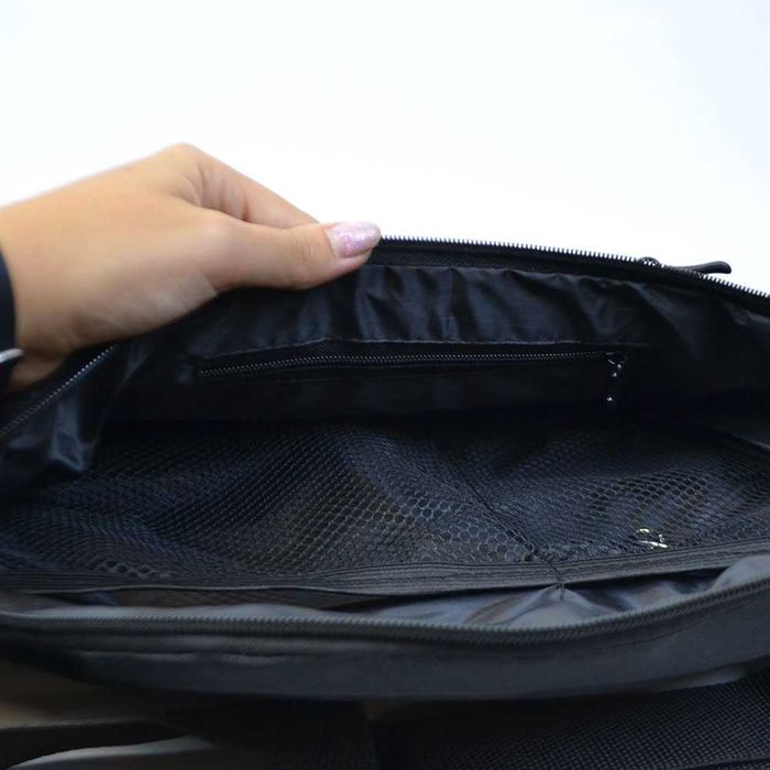 Якісна велика сумка - бананка на 8 кишень чоловіча жіноча поясна сумка