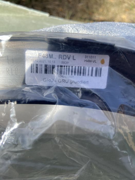 Накладки арки колеса bmw f48 51 77 8 067 689