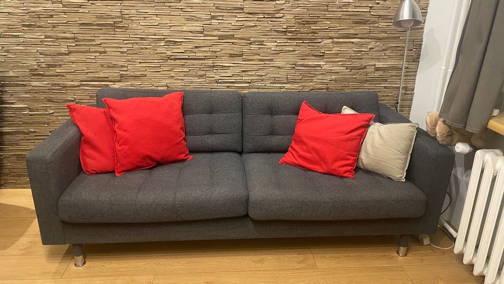 WYPRANA 07.11 Kanapa sofa 3 osobowa Landskrona  Ikea ROZKRĘCANA