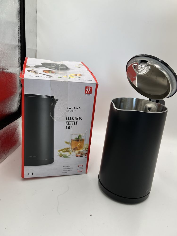 Czajnik elektryczny Zwilling Enfinigy 1850 W 1 l czarny