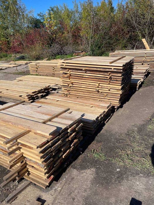 Дошка некондиційна суха та свіжопиляна хвойна