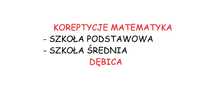 Korepetycja - matematyka egzamin 8-klasisty i matura - Dębica