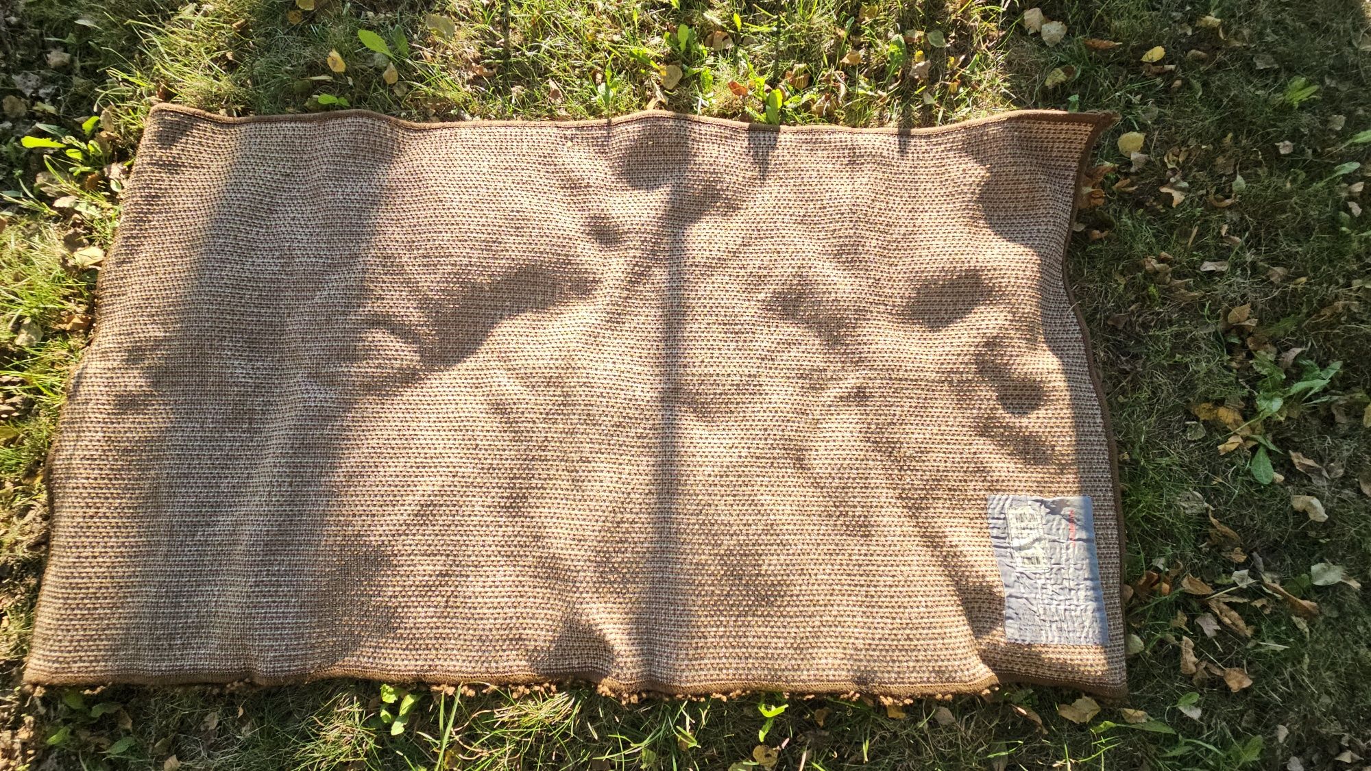 Dywan Chodnik 150x80 Brązowy Shaggy