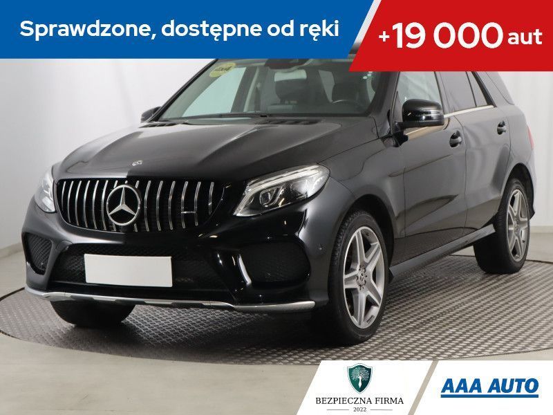 Mercedes-Benz GLE GLE 250 d AMG line , Salon Polska, Serwis ASO, 204 KM, Automat, Skóra,