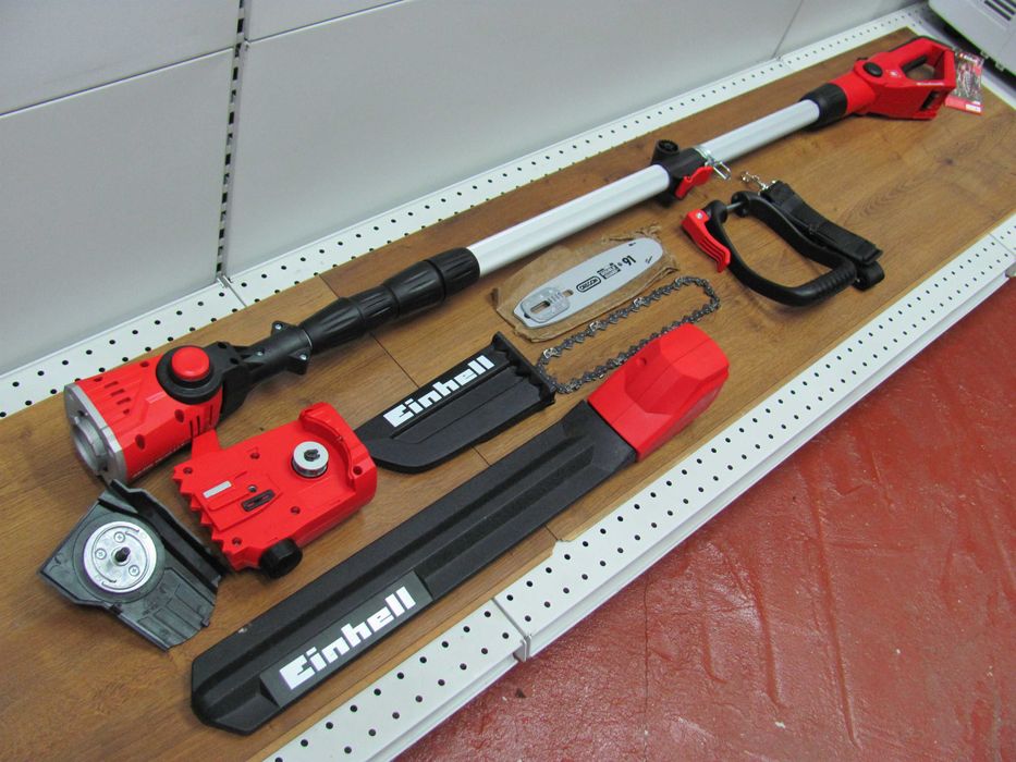 Висоторіз-кущоріз телескопічний Einhell GE-HC 18 Li Expert з Німеччини