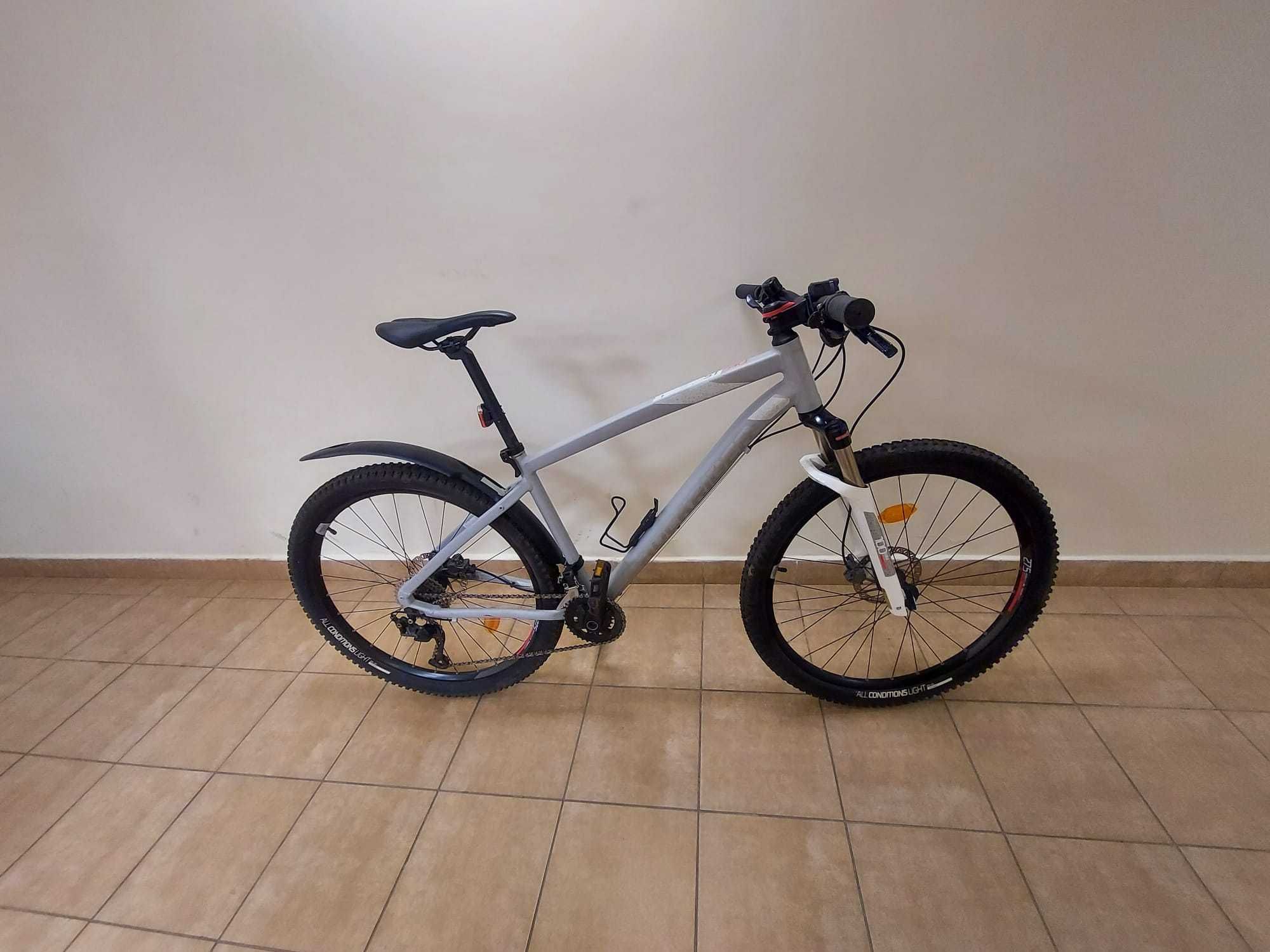 Damski Rower MTB Rockrider ST540 rozmiar L (z wyposażeniem)–dla kobiet