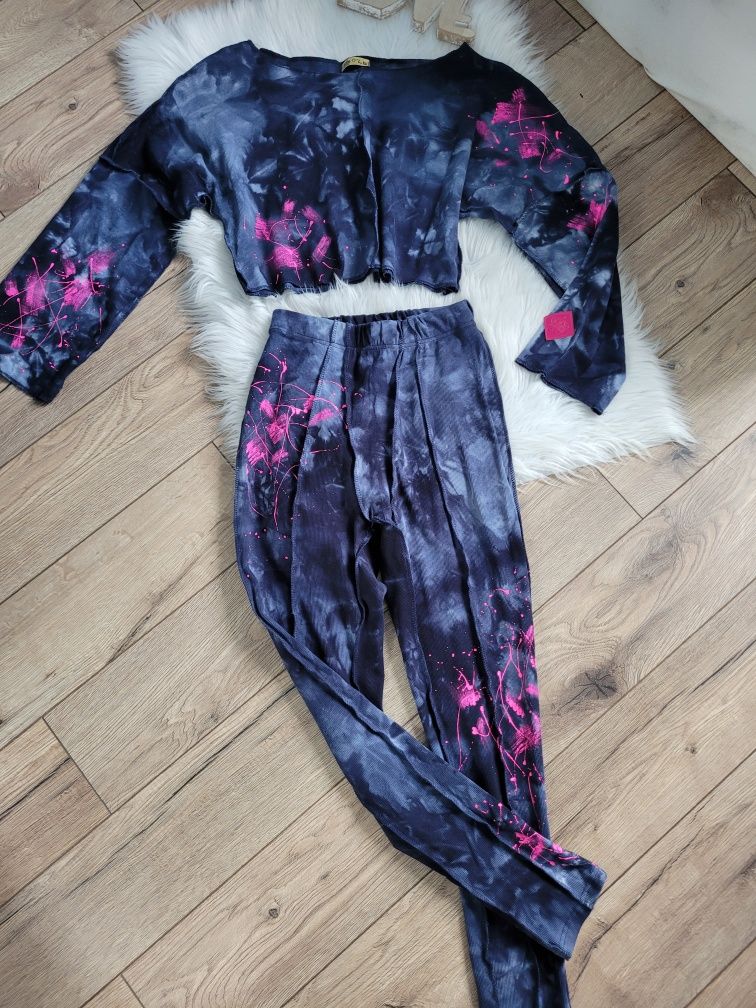 Komplet prążek dres Ola Bianka polski producnt OLB