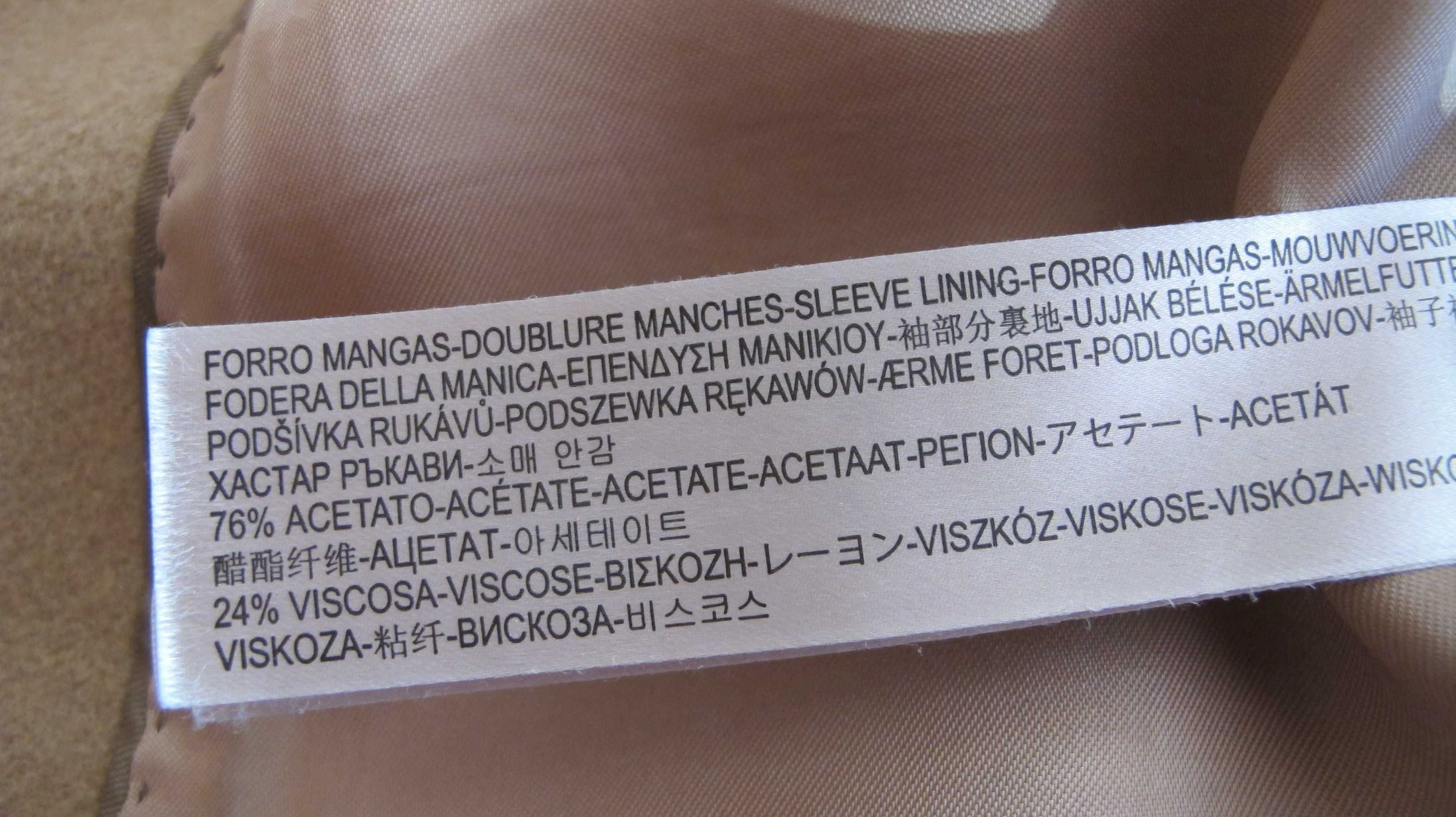 Massimo Dutti wełniany płaszcz