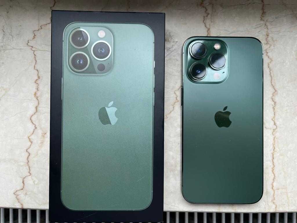 iPhone 13 Pro 256GB Alpine Green (como novo)