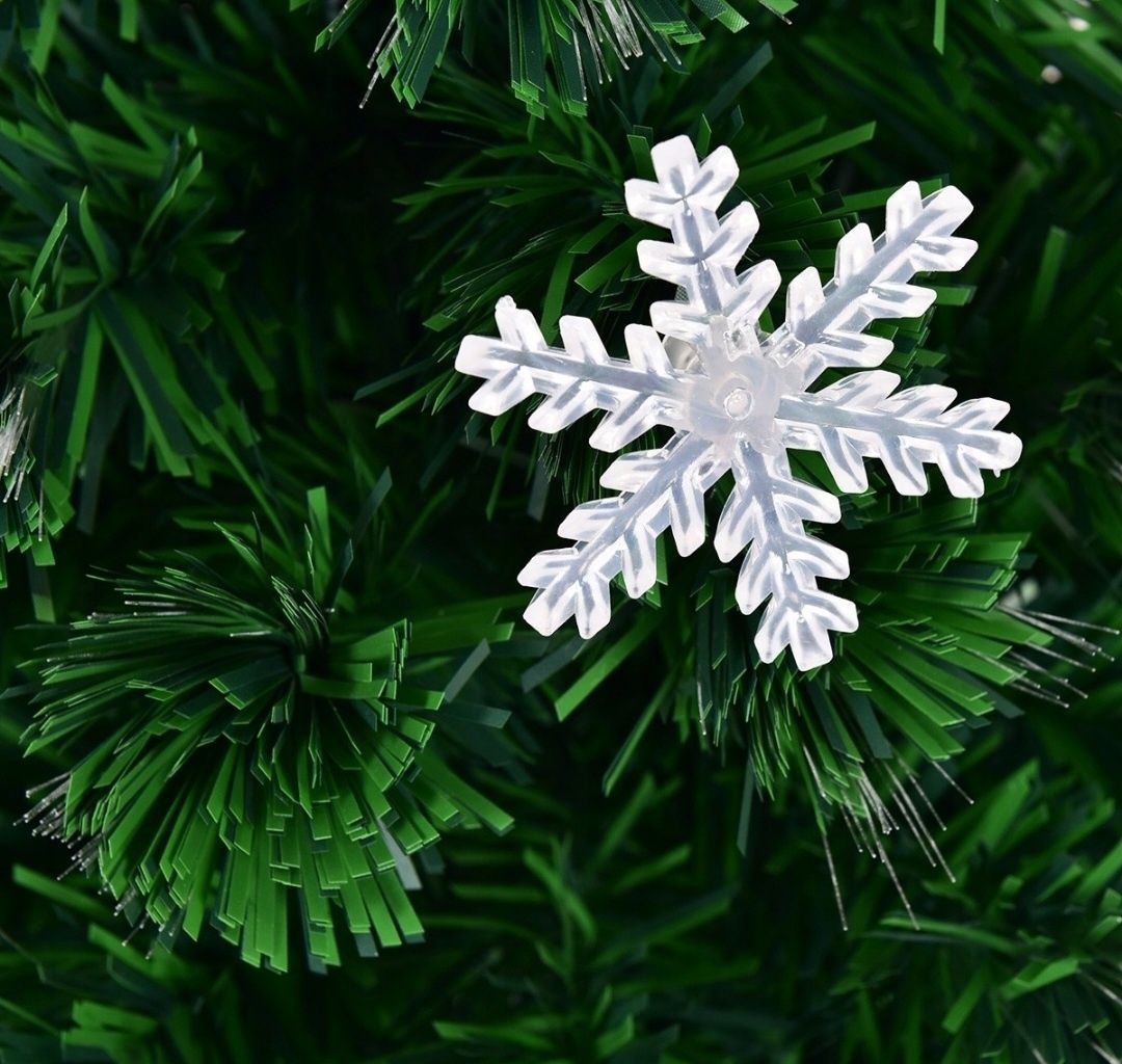 Choinka sztuczna świąteczna z lampkami led 120cm