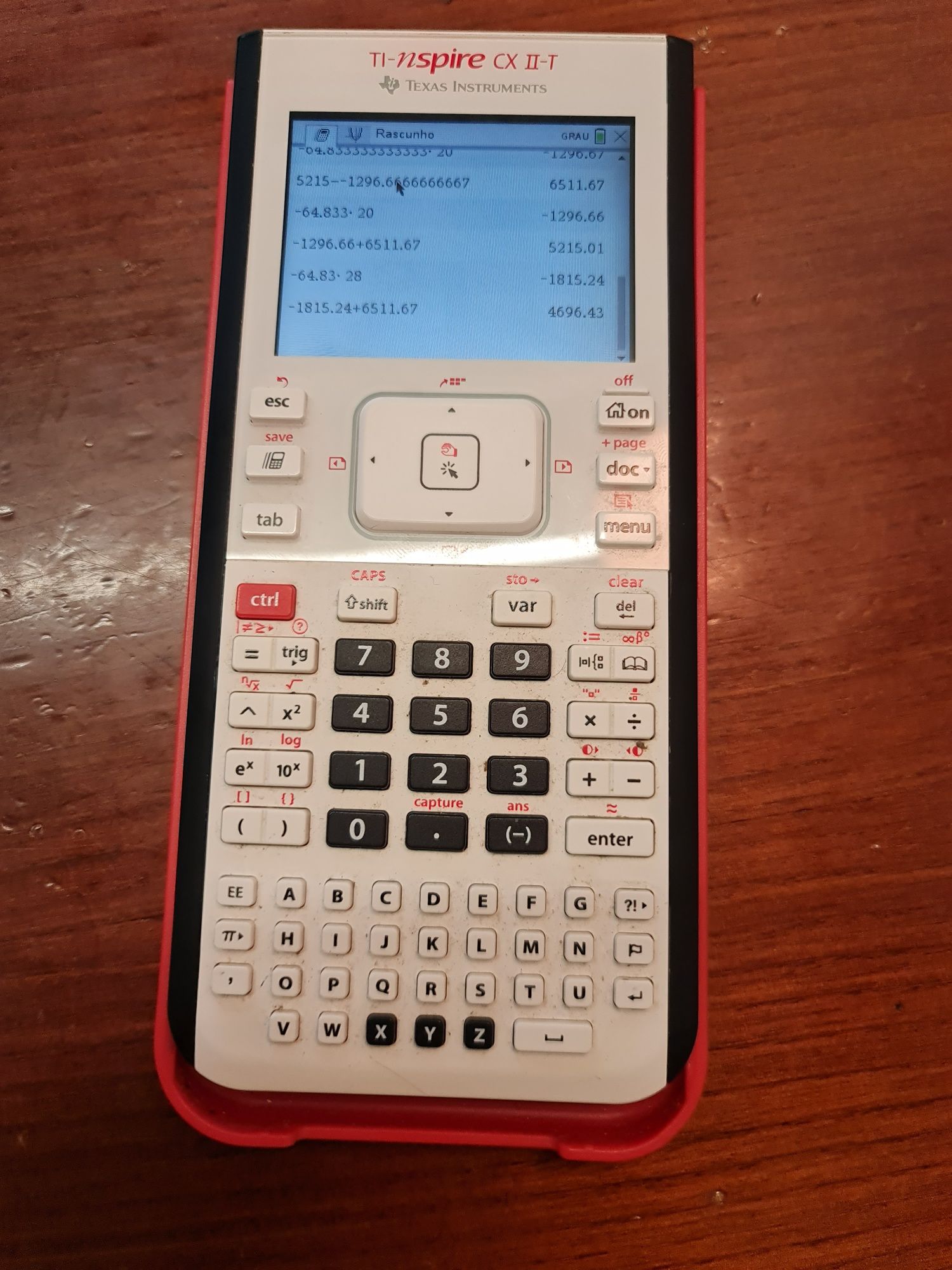Ti-nspire CX ii-T  Calculadora Grafica