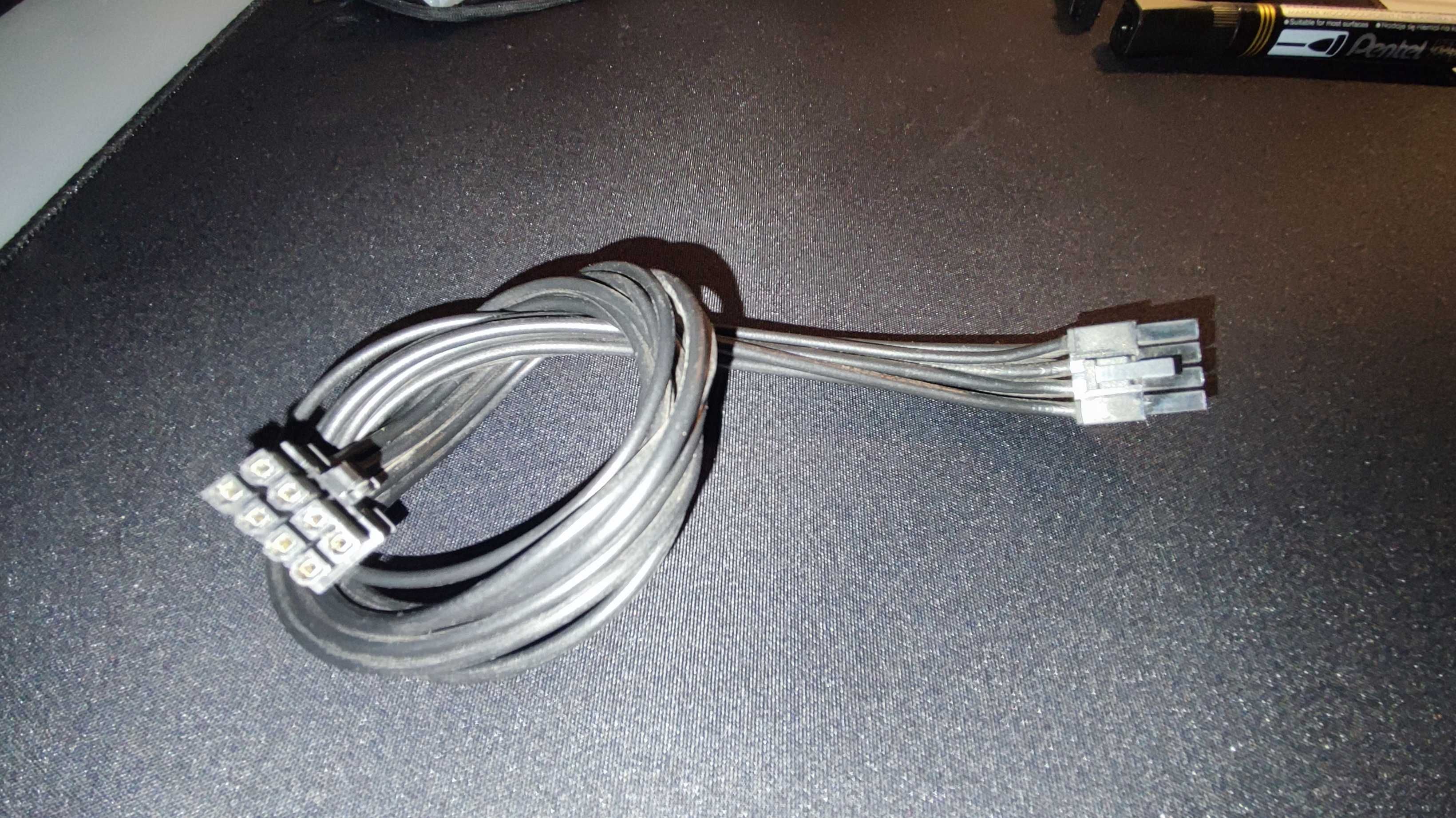 Customowy gruby kabel zasilania grafiki PCIE Corsair Type 4