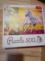 Puzzle 500 konie