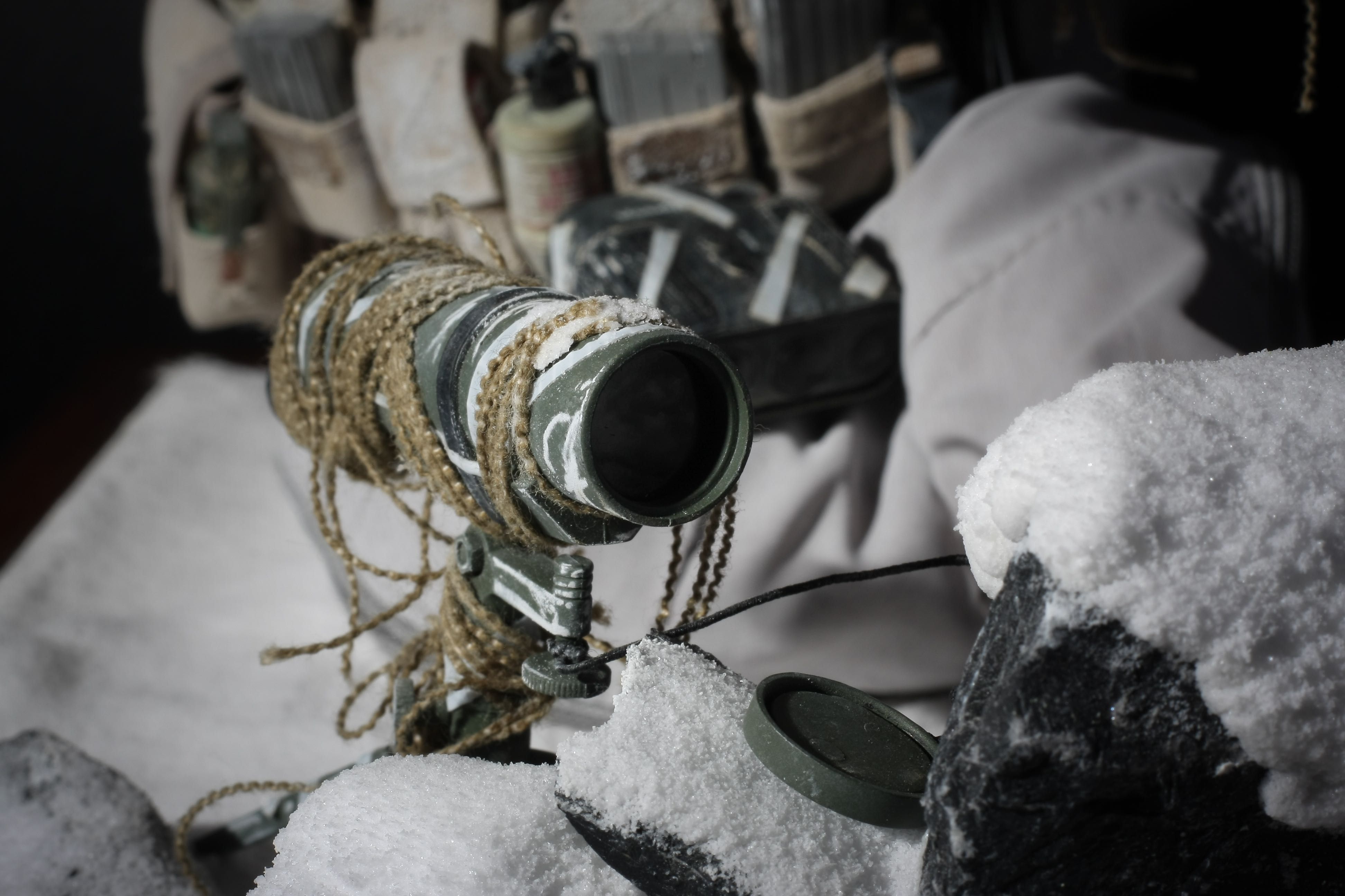 Figurka 1/6 « Snajper GROM zima Afganistan ».