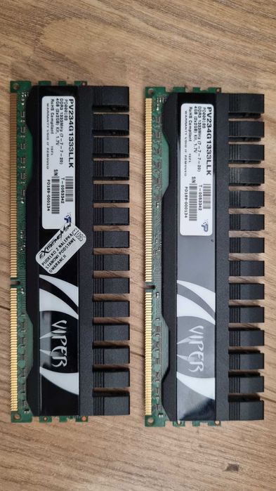 Pamięć RAM Patriot Viper DDR3 1333MHz 4GB x2 (8GB)