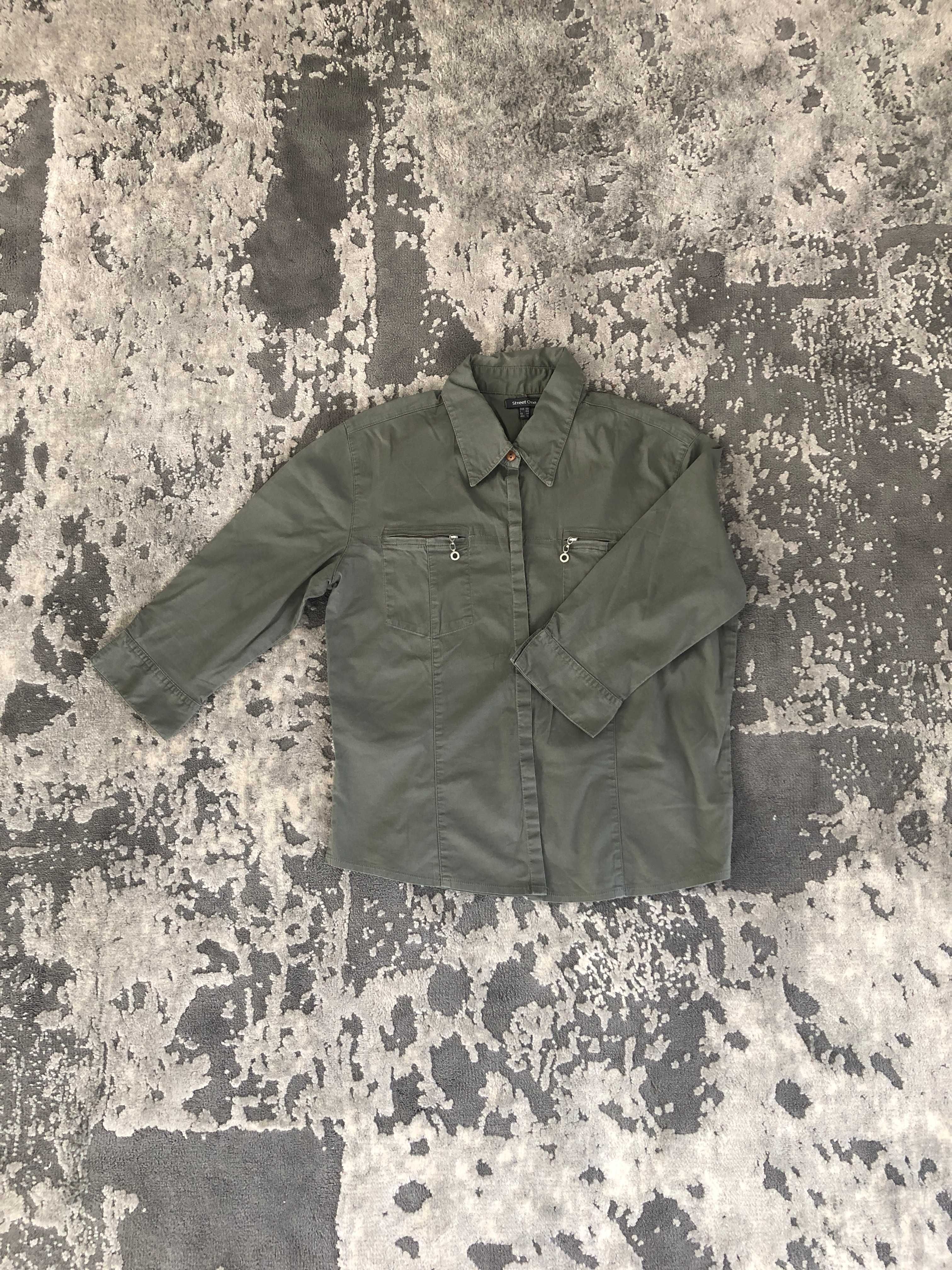 koszula damska Street One khaki r 40