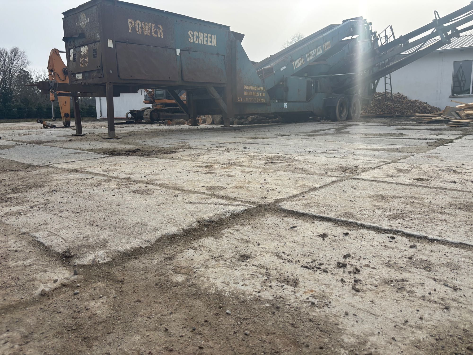Powerscreen Chieftain 1200 Przesiewacz 2004 Żwirownia, kruszywo