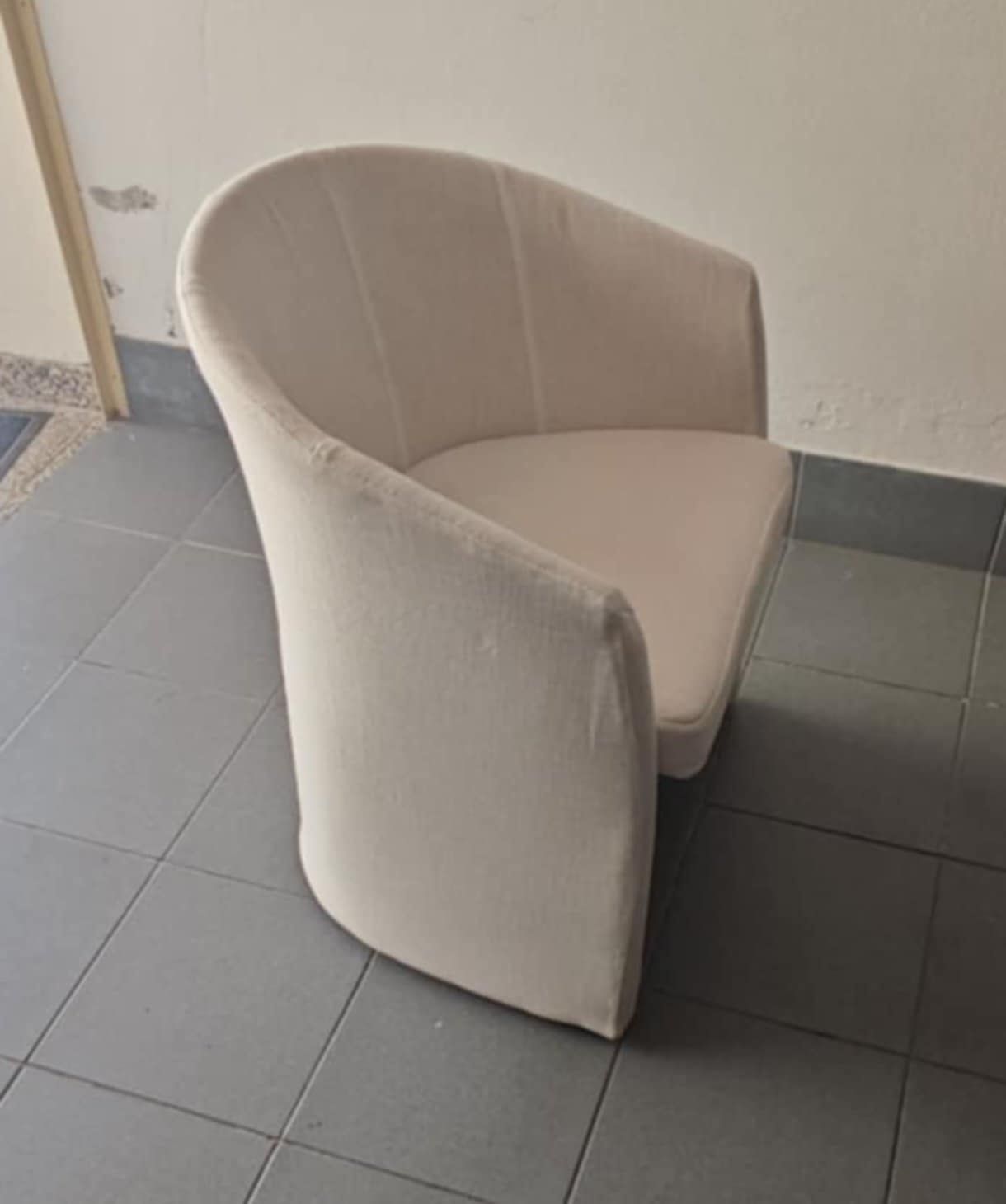 Cadeirão poltrona branca