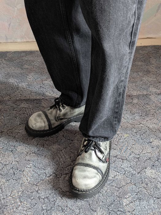 Туфлі Lesta унісекс (Steel, Dr. Martens), 40 розмір (25.8 см)