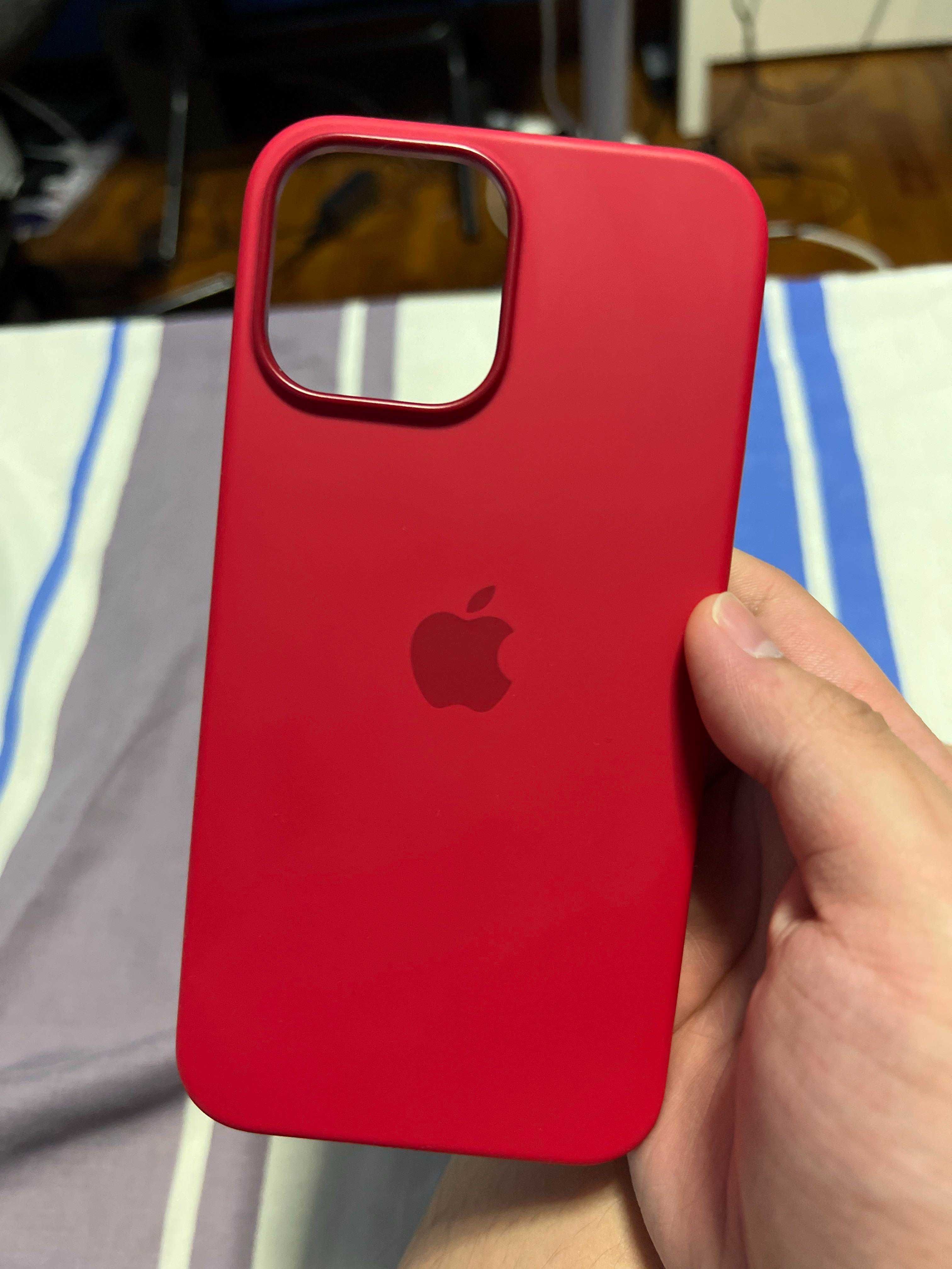 Оригінальний силікон чохол iPhone 13 Pro Silicone Case (Product Red)