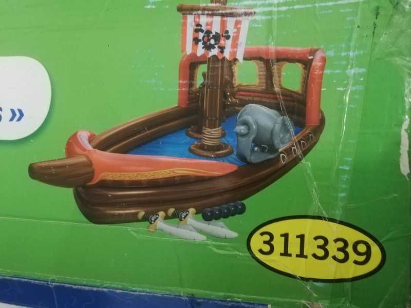 Playtive Junior basen dla dzieci statek piracki 340x160x140