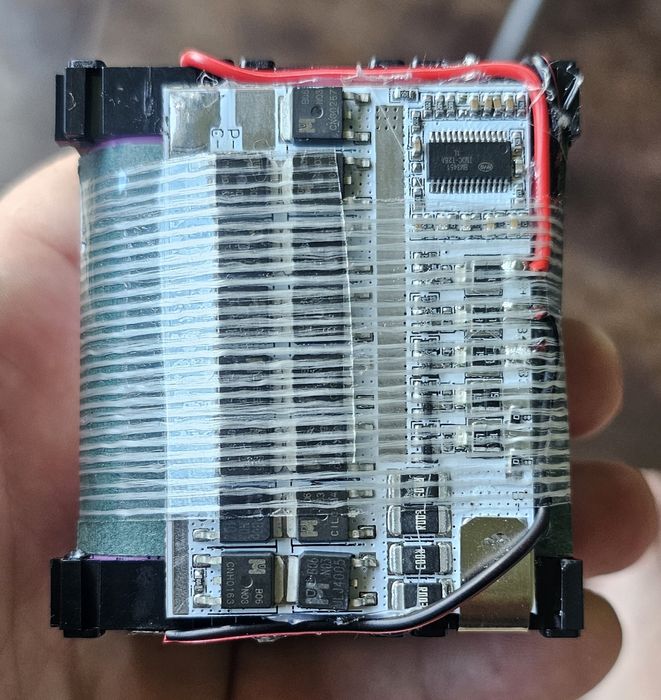 Акумулятор Li-Ion для ДБЖ 12В BMS 60А літієвий