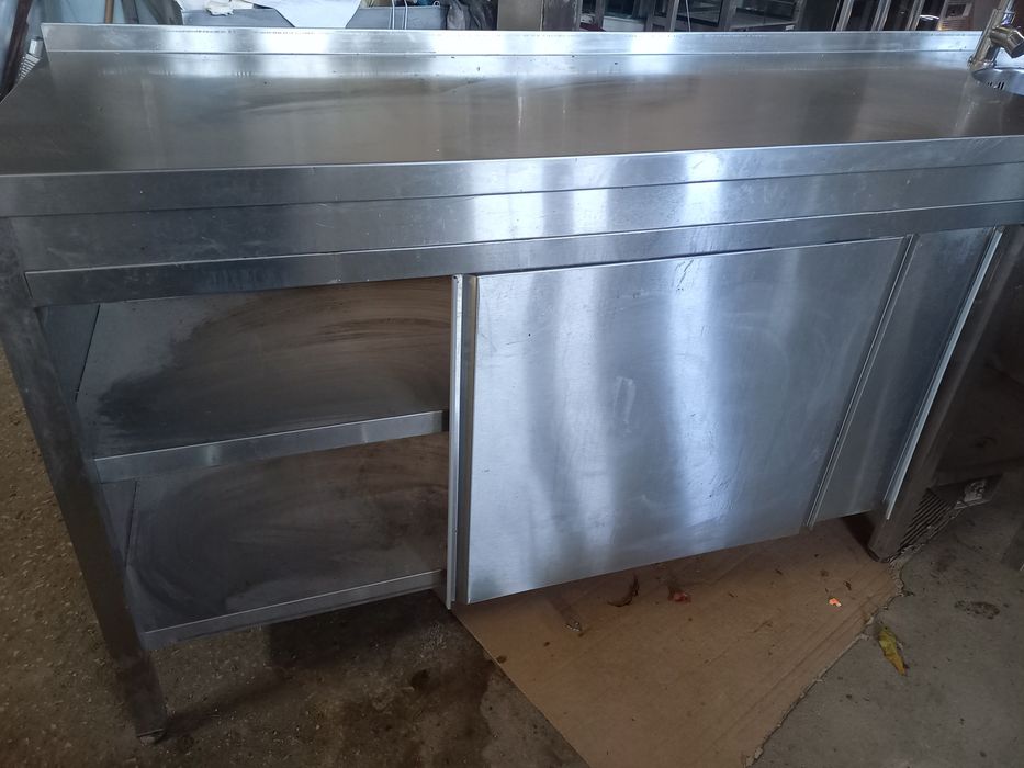 Bancada inox 2 metros