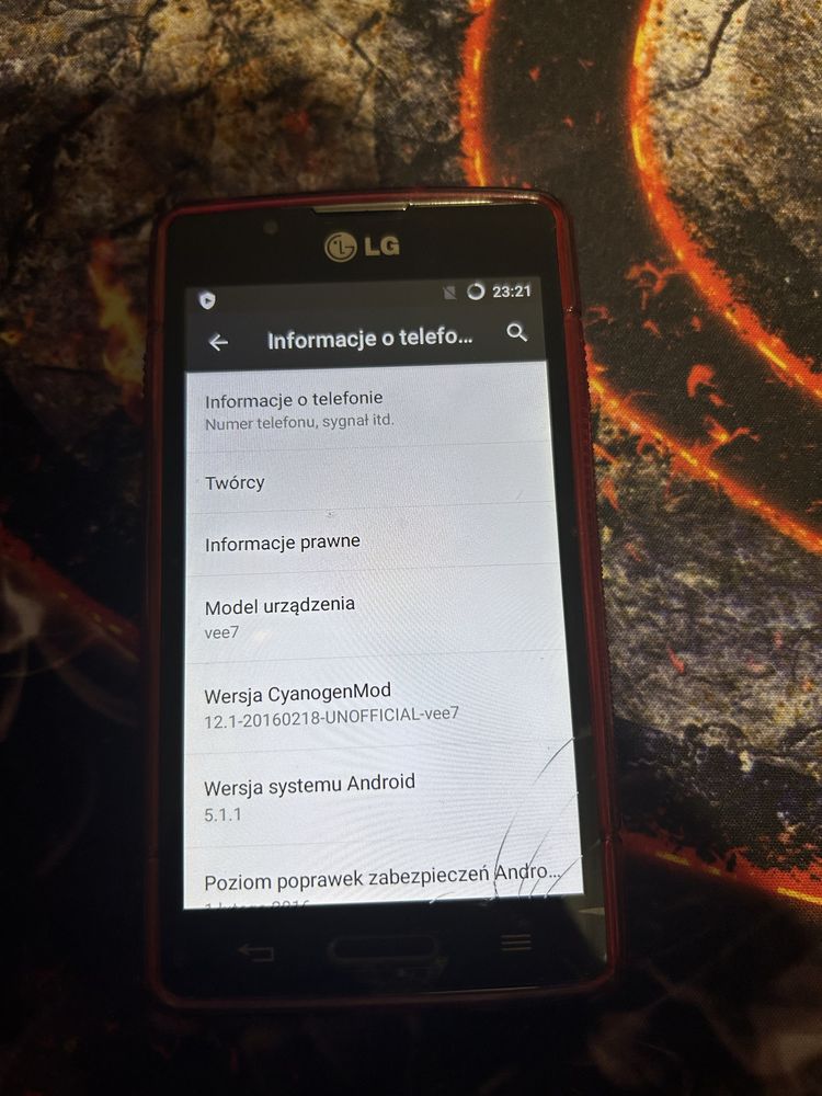 LG Optimus L7 ll Android 5.1.1