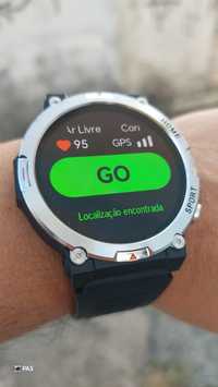 C12 Outdoor GPS Smartwatch 1.43'Amoled 350mah Bateria Lanterna IP68