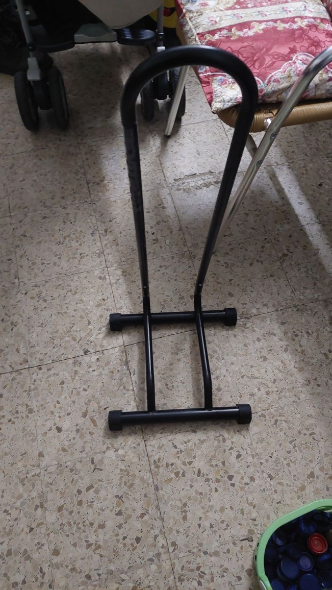 Suporte de bicicleta chão