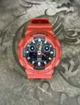 Часи / Годинник Casio G-Shock GA-100B-4AER RED