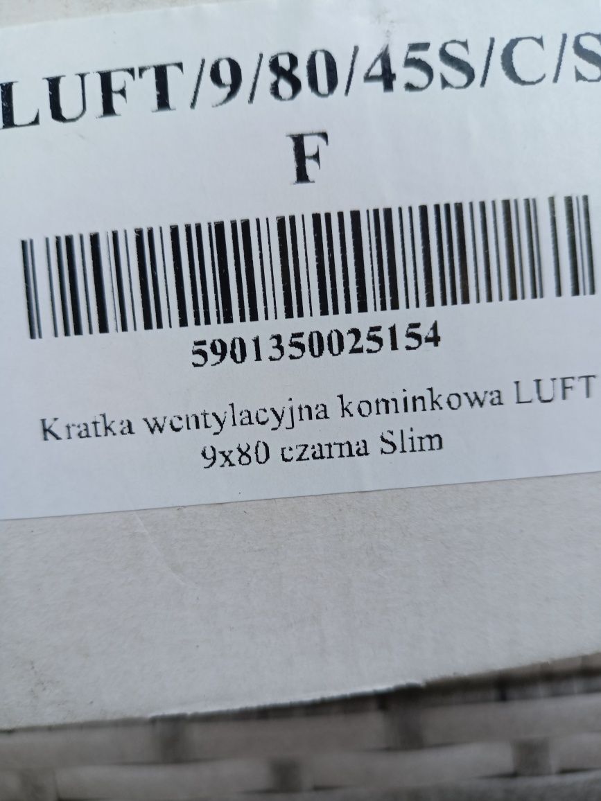 Kratka kominkowa luft