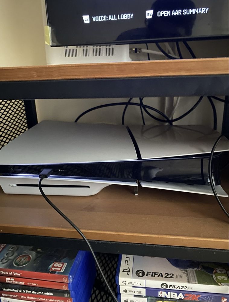 Ps5 slim 1tb com leitor
