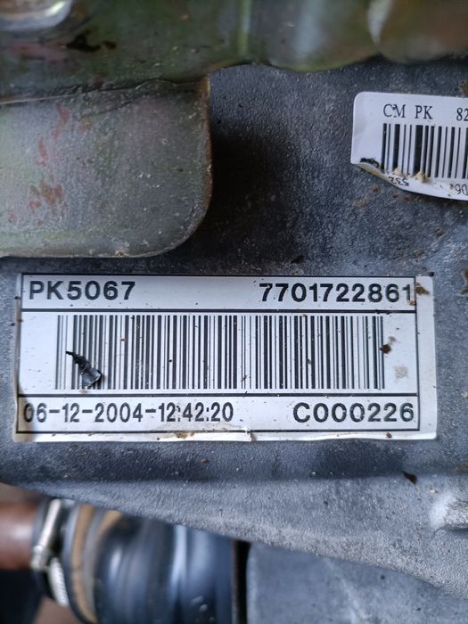 Caixa de velocidades Renault master Pk5067