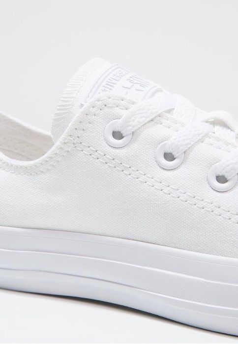 Converse - CHUCK TAYLPR ALL STAR OX UNISEX - Sneakersy niskie - białe