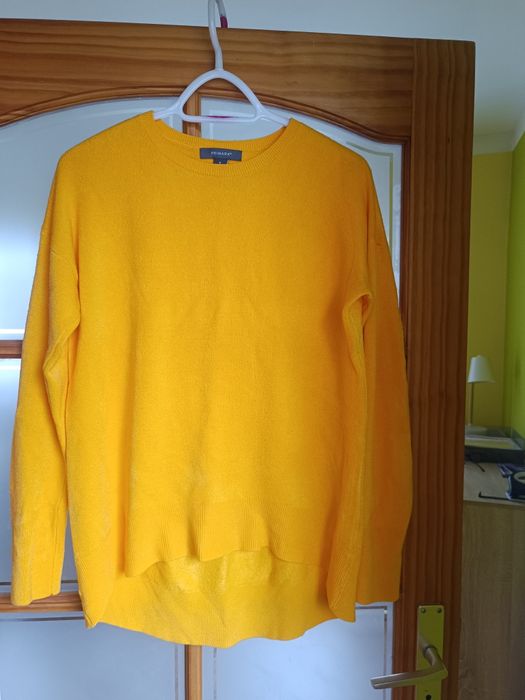 Żółty sweter damski Primark rozmiar S