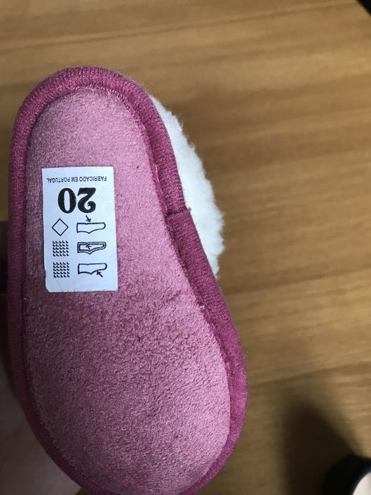 Pantufas de menina