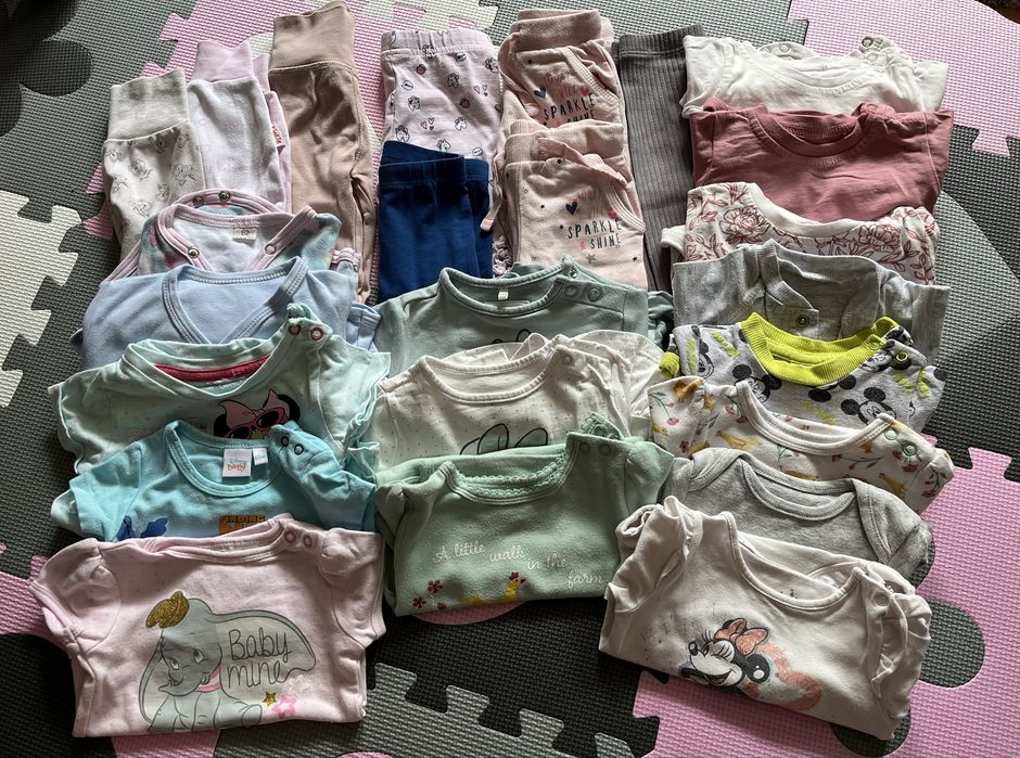 Paka ubranek zestaw ubranek rozm.62