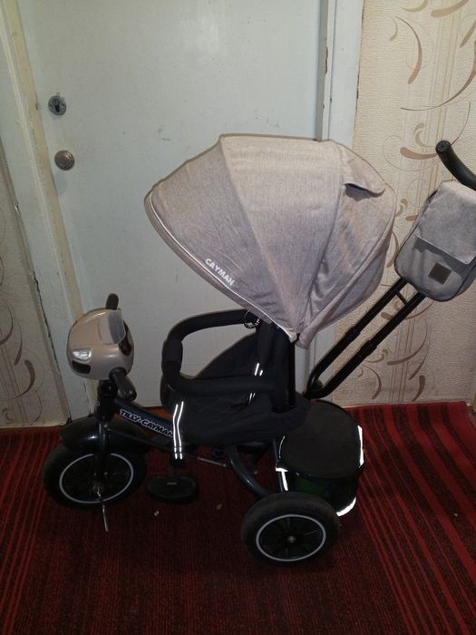 Велосипед з батьківською ручкою