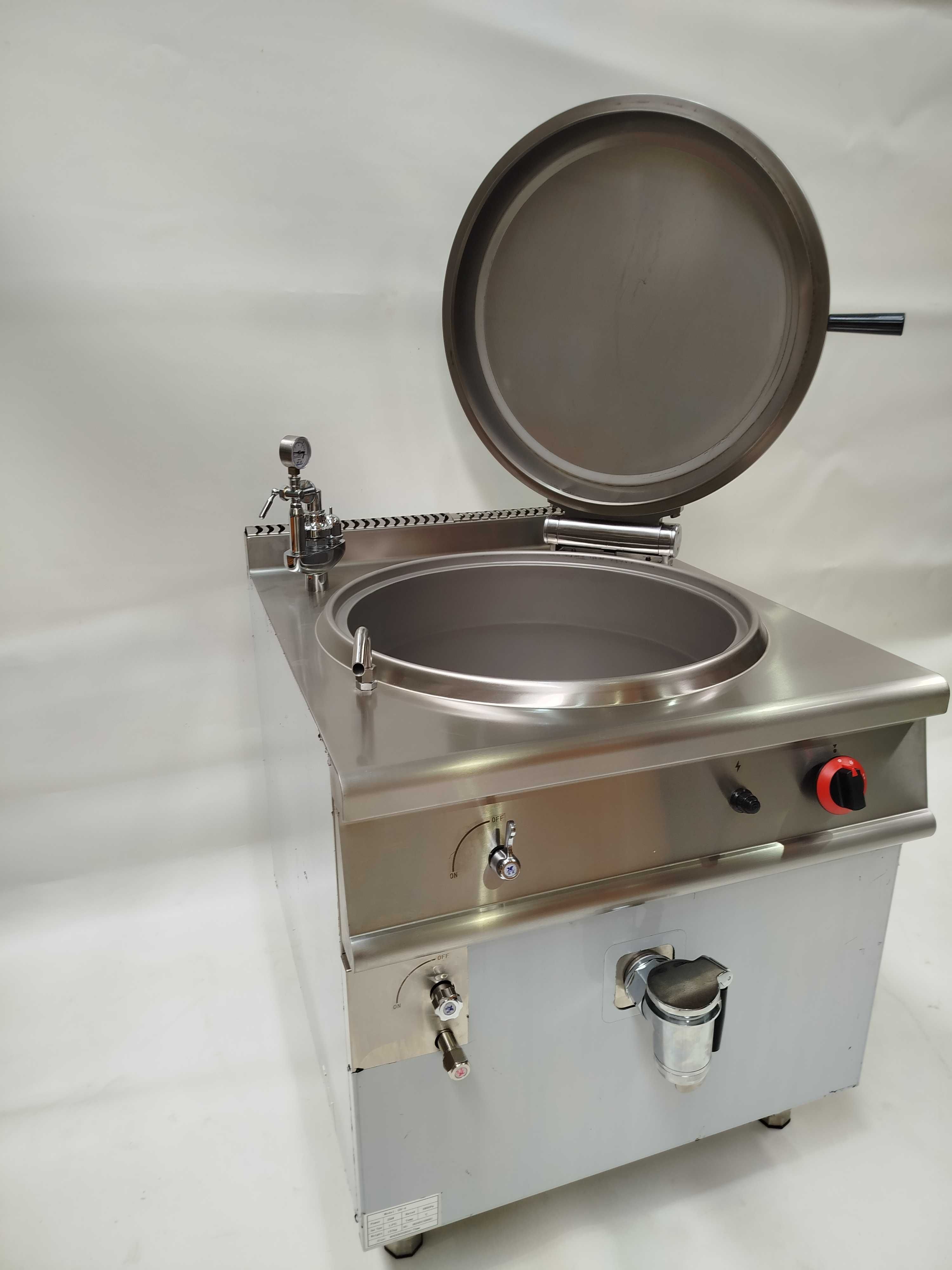 Marmita a gás em inox - NOVO