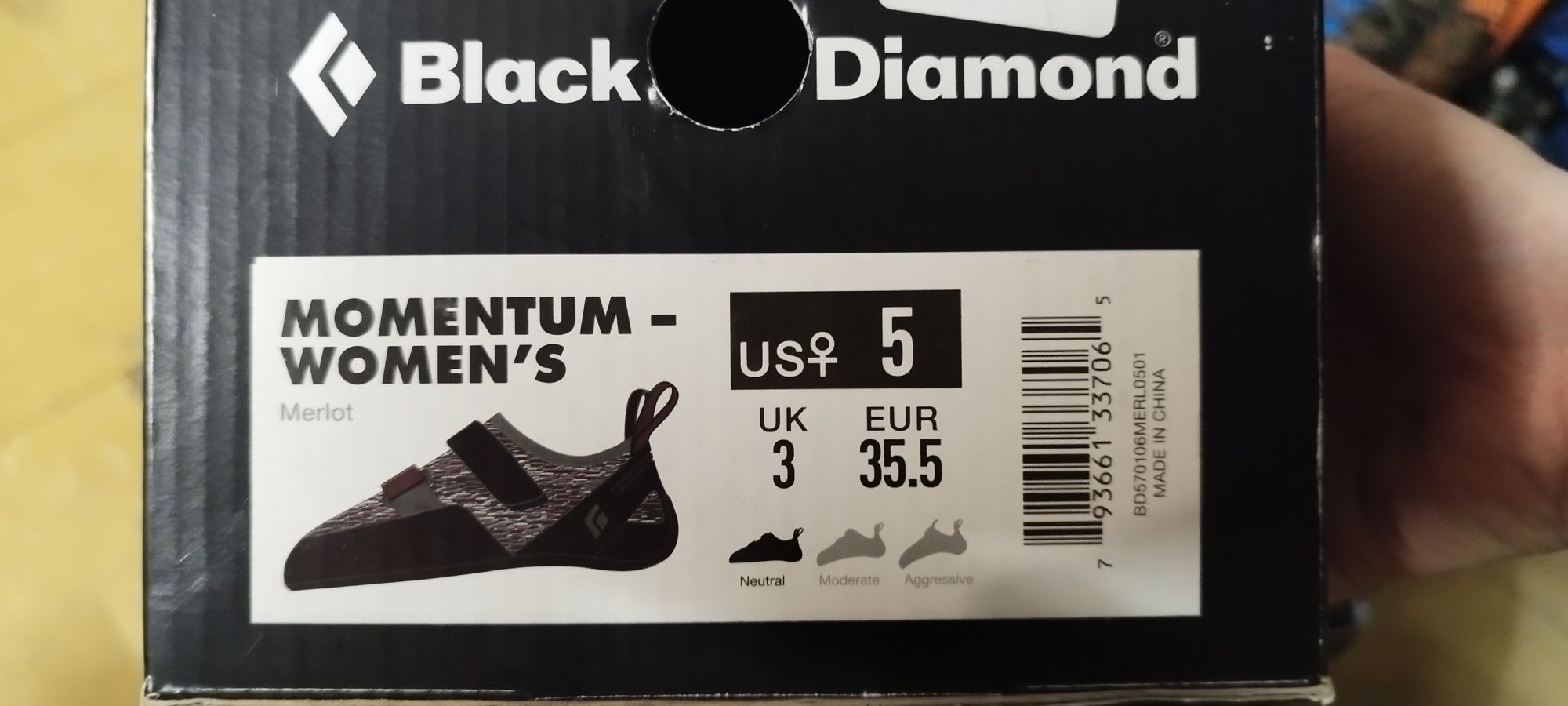Nowe damskie buty wspinaczkowe Black Diamond Momentum 35,5